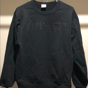 Black Alpha Chi Omega sweatshirt
